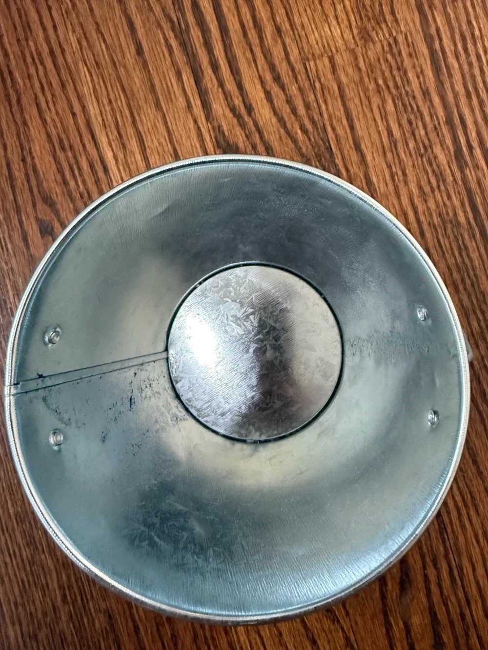 Hersheys Chocolate World Silver Chocolate World Metal Candy‎ Bucket